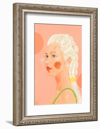 Braid Beauty-Gigi Rosado-Framed Photographic Print