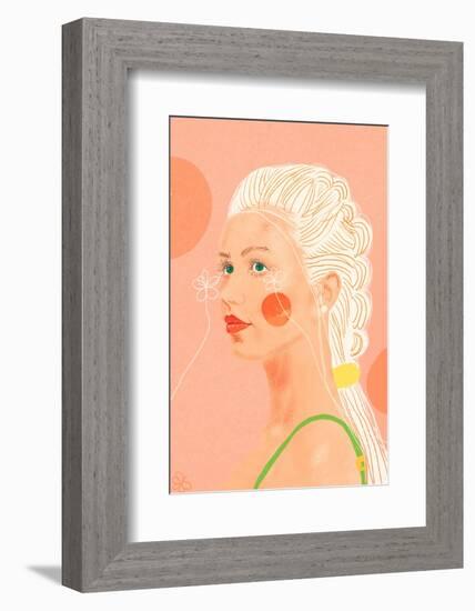 Braid Beauty-Gigi Rosado-Framed Photographic Print