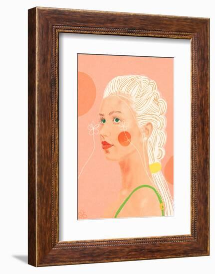 Braid Beauty-Gigi Rosado-Framed Photographic Print