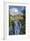Braided Myrtle Falls and Mt Rainier, Skyline Trail, NP, Washington-Michael Qualls-Framed Photographic Print