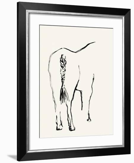 Braided Tail-Kristine Hegre-Framed Giclee Print