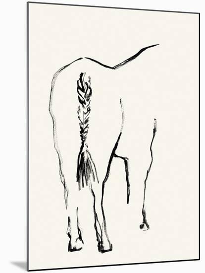 Braided Tail-Kristine Hegre-Mounted Giclee Print