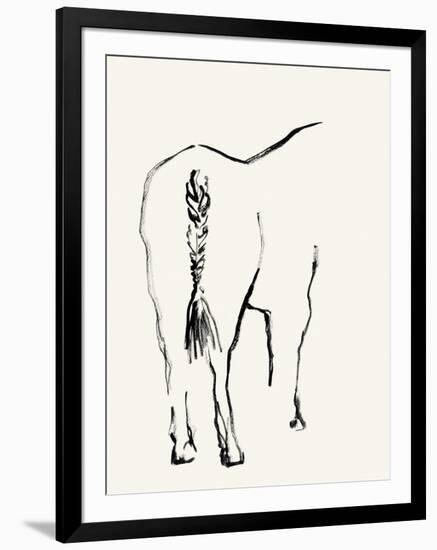 Braided Tail-Kristine Hegre-Framed Giclee Print