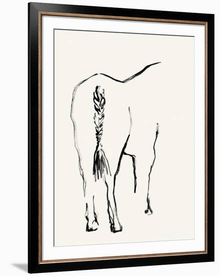 Braided Tail-Kristine Hegre-Framed Giclee Print