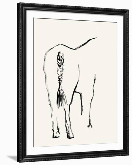 Braided Tail-Kristine Hegre-Framed Giclee Print