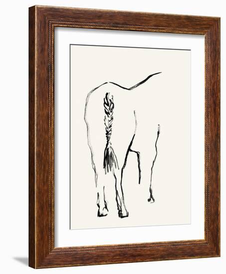 Braided Tail-Kristine Hegre-Framed Giclee Print