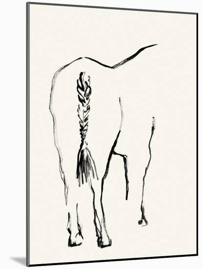 Braided Tail-Kristine Hegre-Mounted Giclee Print