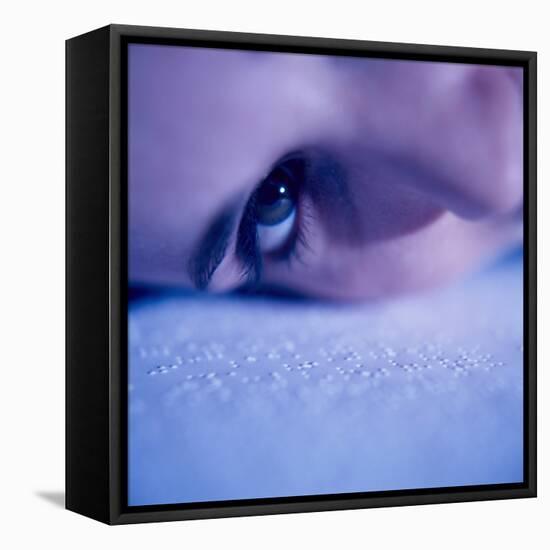 Braille-Cristina-Framed Premier Image Canvas