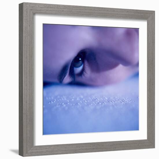 Braille-Cristina-Framed Premium Photographic Print