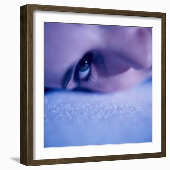 Braille-Cristina-Framed Premium Photographic Print