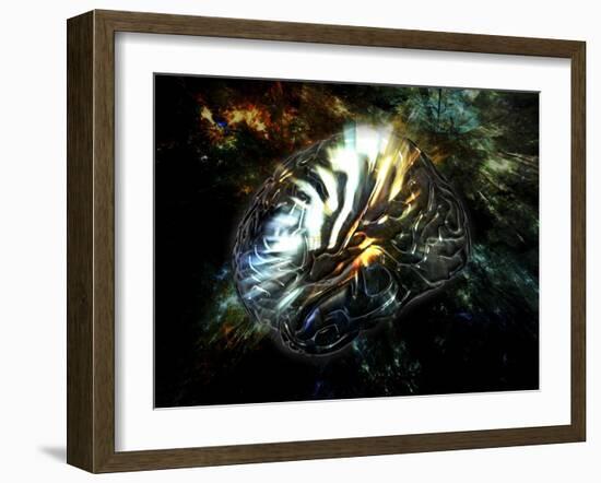 Brain Activity, Artwork-Equinox Graphics-Framed Photographic Print