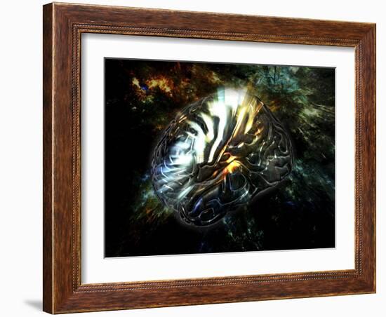 Brain Activity, Artwork-Equinox Graphics-Framed Photographic Print