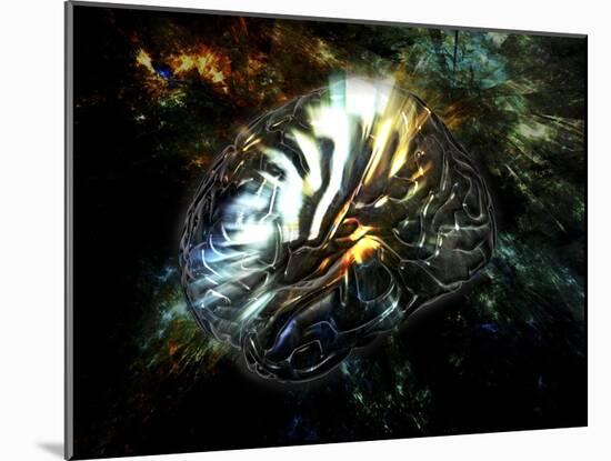 Brain Activity, Artwork-Equinox Graphics-Mounted Photographic Print