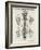 Brain and Spinal Column-A. Bell-Framed Photographic Print