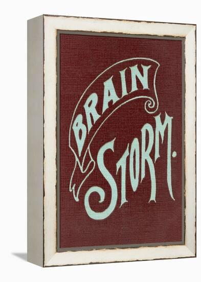 Brain Storm-null-Framed Stretched Canvas