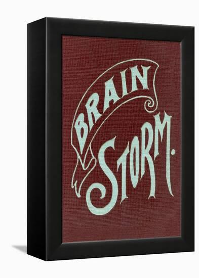 Brain Storm-null-Framed Stretched Canvas