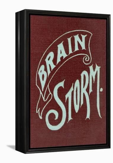 Brain Storm-null-Framed Stretched Canvas
