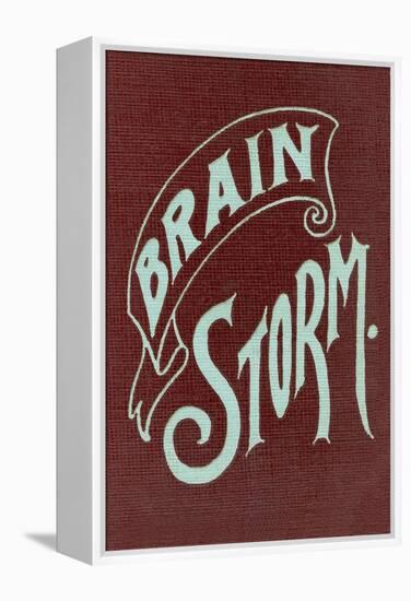 Brain Storm-null-Framed Stretched Canvas