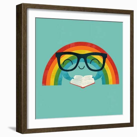 Brainbow-Jay Fleck-Framed Art Print