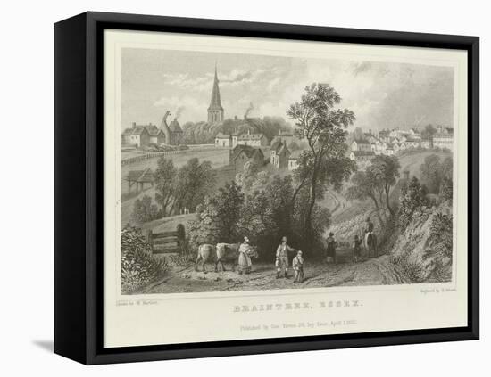 Braintree, Essex-William Henry Bartlett-Framed Premier Image Canvas