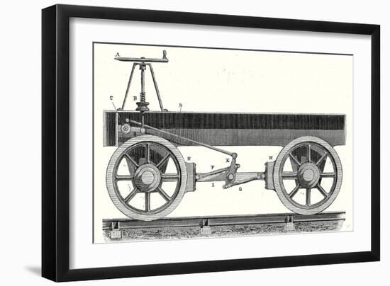 Brake of a Wagon-null-Framed Giclee Print