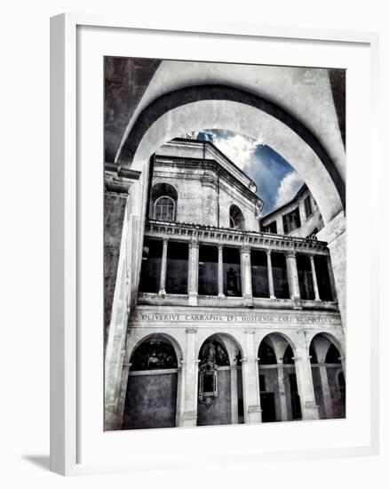 Bramante Cloister-Andrea Costantini-Framed Photographic Print