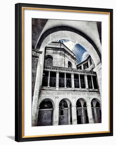 Bramante Cloister-Andrea Costantini-Framed Photographic Print