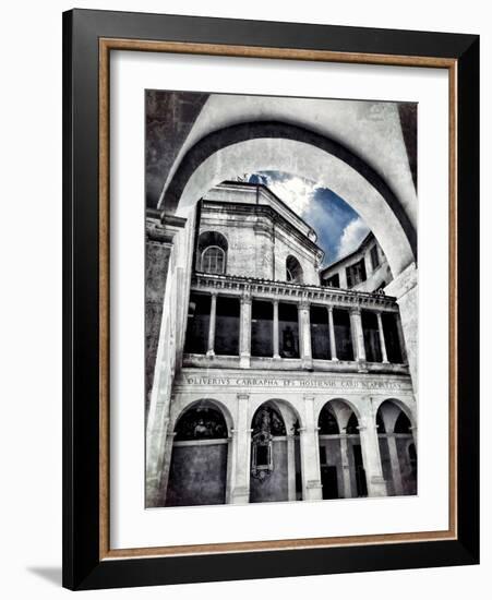 Bramante Cloister-Andrea Costantini-Framed Photographic Print