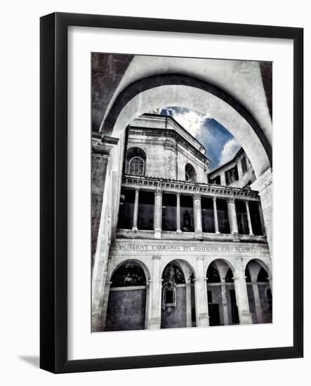 Bramante Cloister-Andrea Costantini-Framed Photographic Print