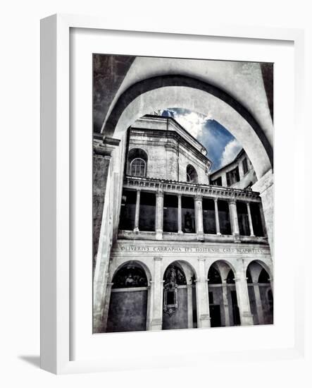 Bramante Cloister-Andrea Costantini-Framed Photographic Print