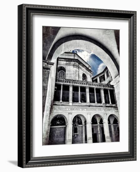 Bramante Cloister-Andrea Costantini-Framed Photographic Print