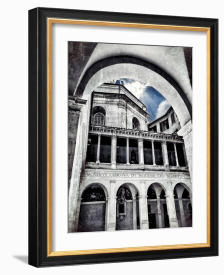 Bramante Cloister-Andrea Costantini-Framed Photographic Print