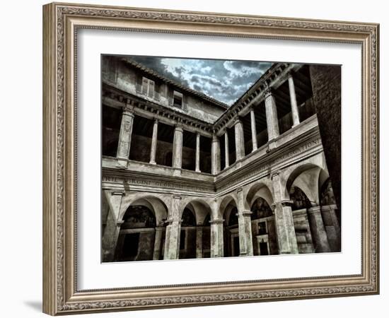 Bramante Cloister-Andrea Costantini-Framed Photographic Print