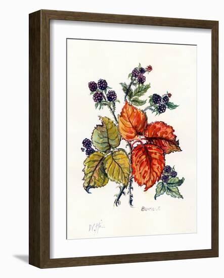 Bramble-Nell Hill-Framed Giclee Print