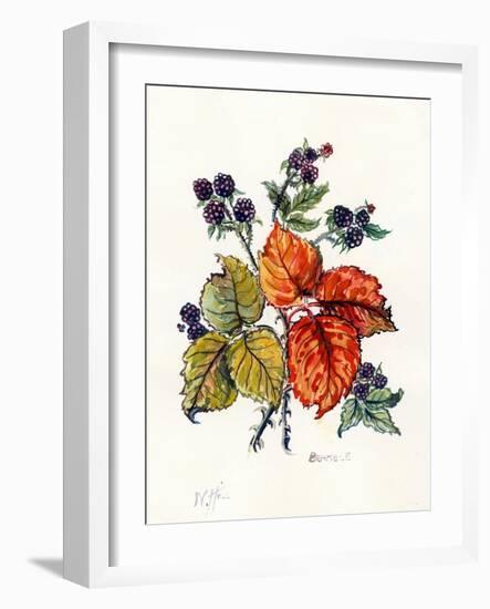 Bramble-Nell Hill-Framed Giclee Print