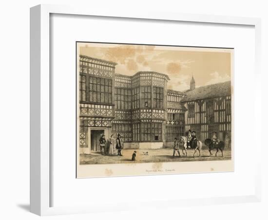 Bramhall Hall, Cheshire-Joseph Nash-Framed Premium Giclee Print