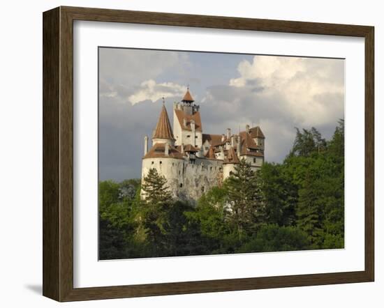 Bran Castle, Bran, Transylvania, Romania, Europe-Gary Cook-Framed Photographic Print