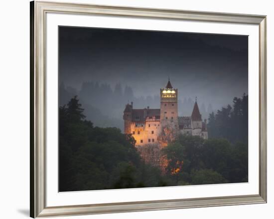 Bran Castle (Dracula Castle), Bran, Transylvania, Romania, Europe-Marco Cristofori-Framed Photographic Print