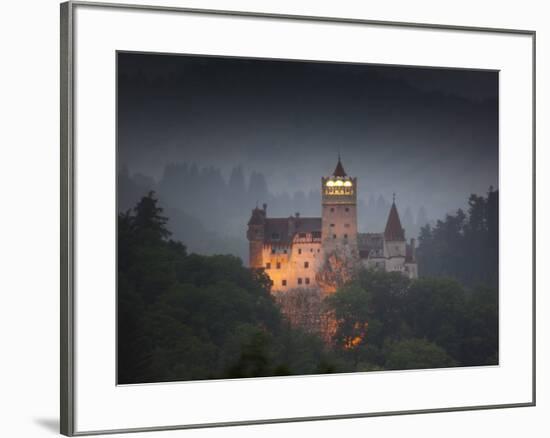 Bran Castle (Dracula Castle), Bran, Transylvania, Romania, Europe-Marco Cristofori-Framed Photographic Print