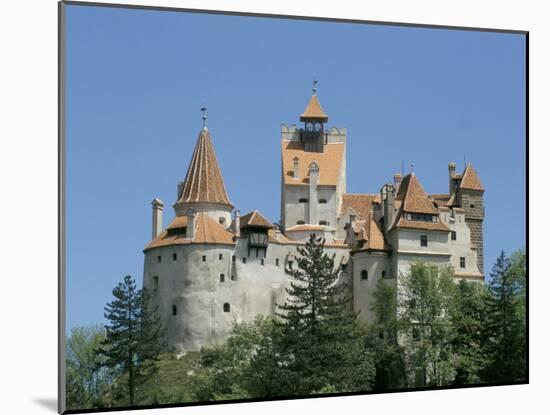 Bran Castle (Dracula's Castle), Transylvania, Romania-Charles Bowman-Mounted Photographic Print