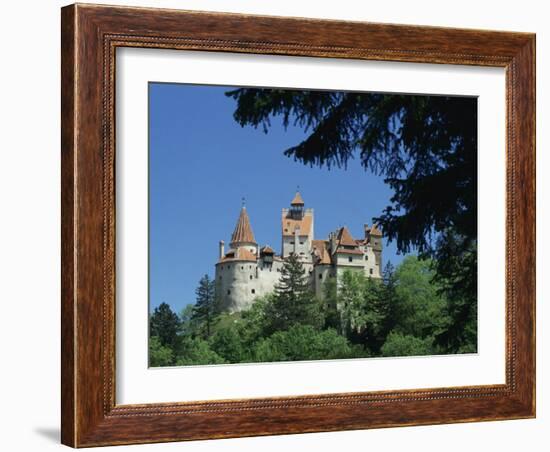 Bran Castle, Transylvania, Romania, Europe-Charles Bowman-Framed Photographic Print