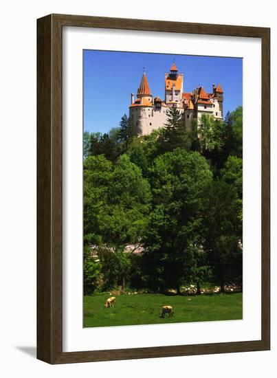 Bran Castle-Charles Bowman-Framed Photographic Print