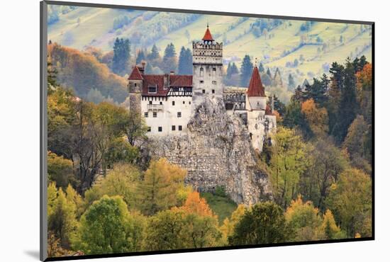Bran, Romania. Castle Bran, Exterior. Dracula's Castle.-Emily Wilson-Mounted Photographic Print