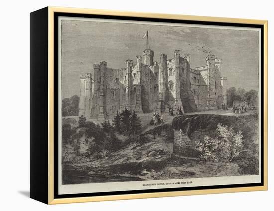 Brancepeth Castle, Durham-Richard Principal Leitch-Framed Premier Image Canvas