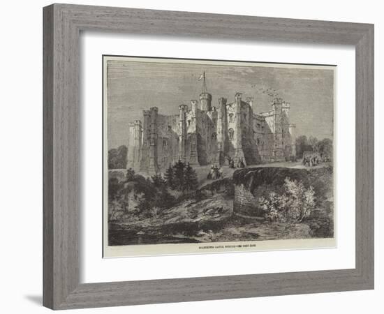 Brancepeth Castle, Durham-Richard Principal Leitch-Framed Giclee Print