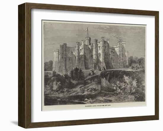 Brancepeth Castle, Durham-Richard Principal Leitch-Framed Giclee Print