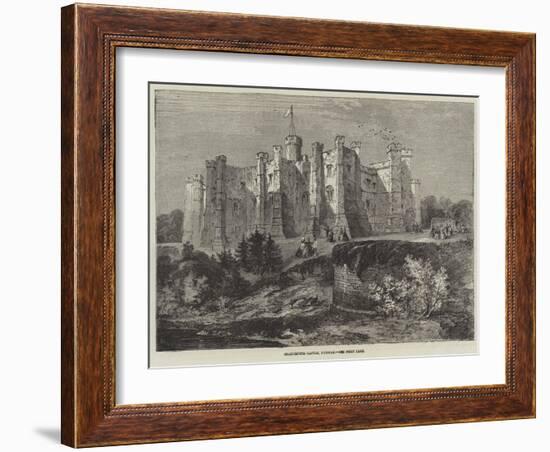 Brancepeth Castle, Durham-Richard Principal Leitch-Framed Giclee Print