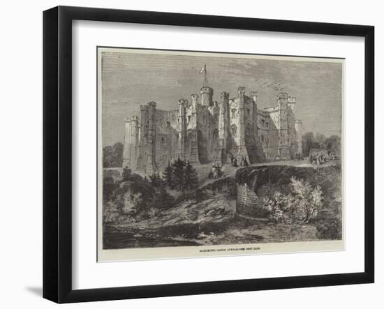 Brancepeth Castle, Durham-Richard Principal Leitch-Framed Giclee Print