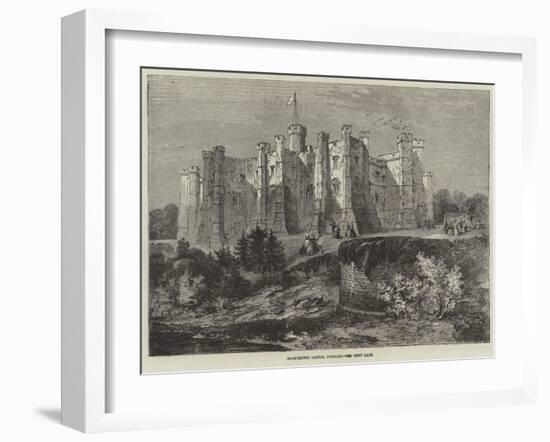Brancepeth Castle, Durham-Richard Principal Leitch-Framed Giclee Print