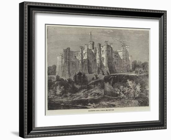 Brancepeth Castle, Durham-Richard Principal Leitch-Framed Giclee Print